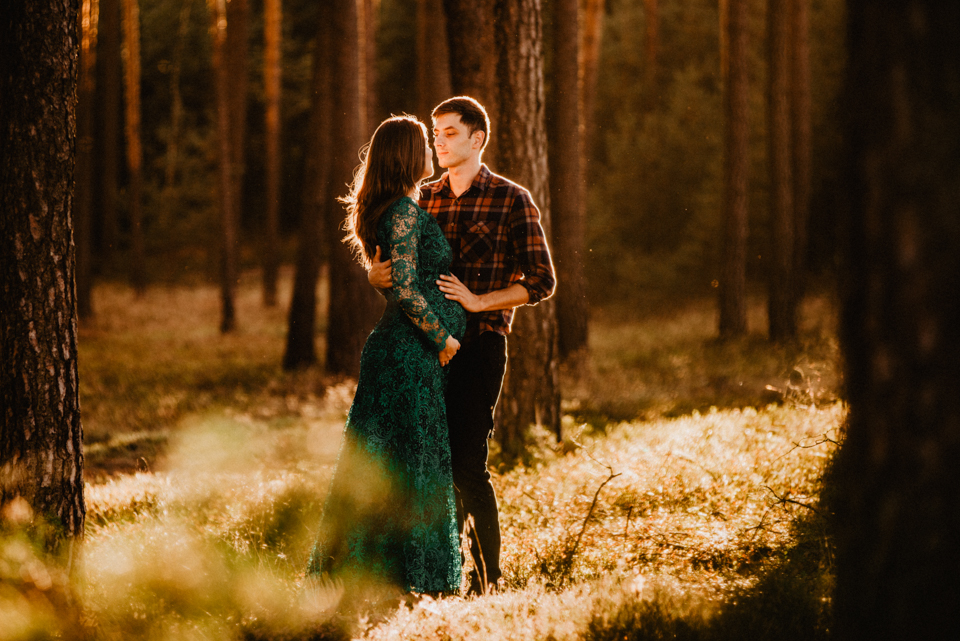 Sesja ciążowa w lesie 7 Sesja ciążowa w lesie 1